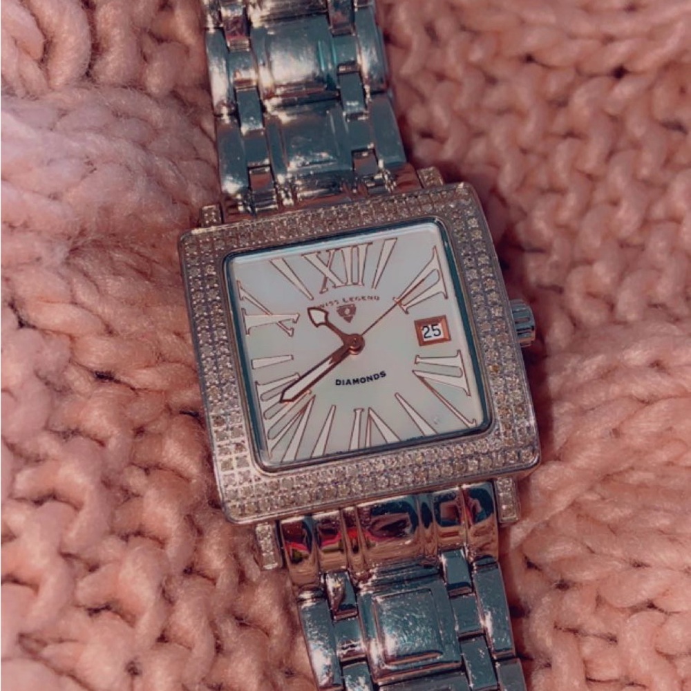 Clear Out‼️ Swiss Legends Diamonds Watch 316L